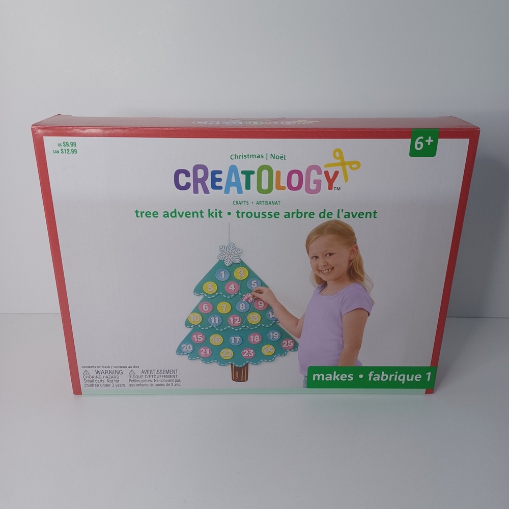Creatology‎ Tree Advent Kit Christmas Crafts Ages 6+ NEW